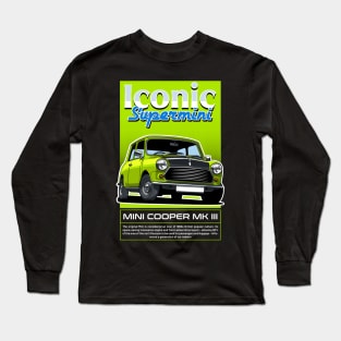 Iconic Cooper British Car Long Sleeve T-Shirt